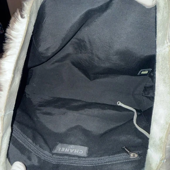 Chanel Fur Tote Bag - Brown - Picture 7 of 9